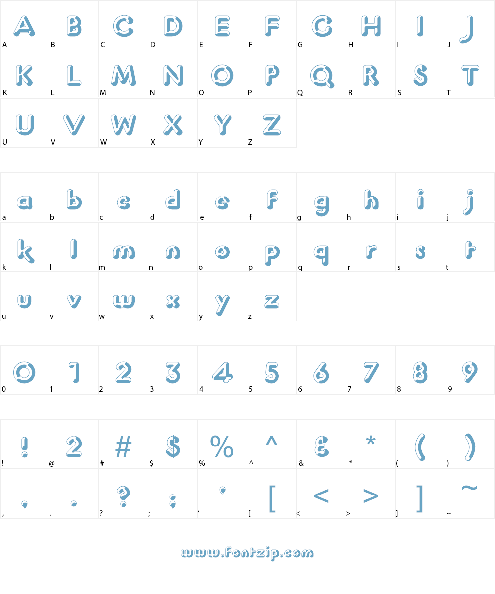 K22 Lucifer No. 1 Font Character